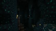 Minecraft players won't need to dig quite as deep to find the deep dark in this seed (Image via Mojang)